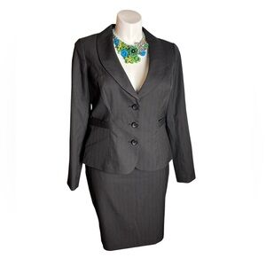 NEW The Limited Black Suit 12 Skirt 14 Blazer Jacket Business Career NWT